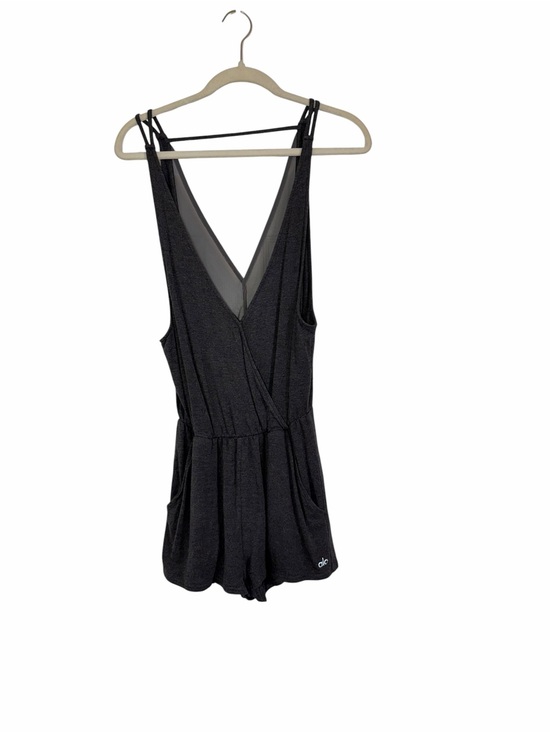 ALO Yoga Pants - Alo Yoga Hatha Black Deep V Romper XS